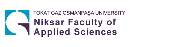 Niksar Faculty of Applied Sciences Logosu